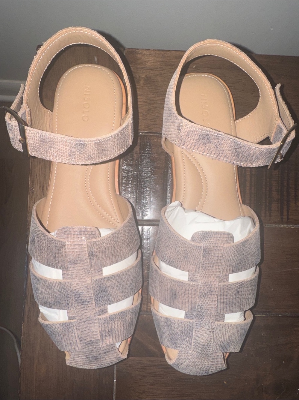 Nisolo Mira Fisherman Sandal New in box!